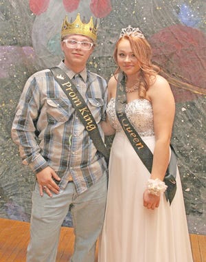 Pansophia Academy's 2018 prom, 'Across the Universe, It's Written in the Stars' took place Saturday and was capped off with the crowning of Queen Erika Bates and King Tristan Stockford. ANDY BARRAND PHOTO