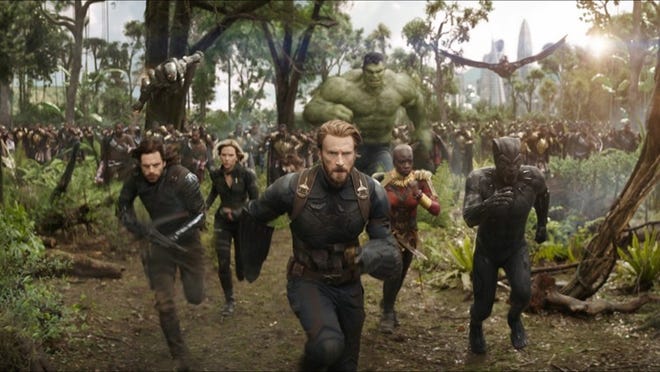 “Avengers: Infinity War” is now the fastest movie to cross $1 billion globally, accomplishing that feat in 11 days. Contributed by Marvel Studios