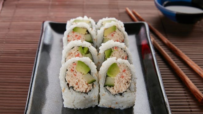 Have you ever wondered how sushi like the California Roll is created? Treat your mom to a sushi rolling class for Mother’s Day. Contributed
