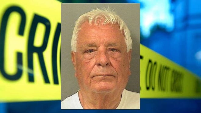 Aniello Lanzetta, 77, of Boynton Beach was booked into the Palm Beach County Jail on April 27, 2018 on four counts of lewd and lascivious behavior. (Handout: Palm Beach County Jail)