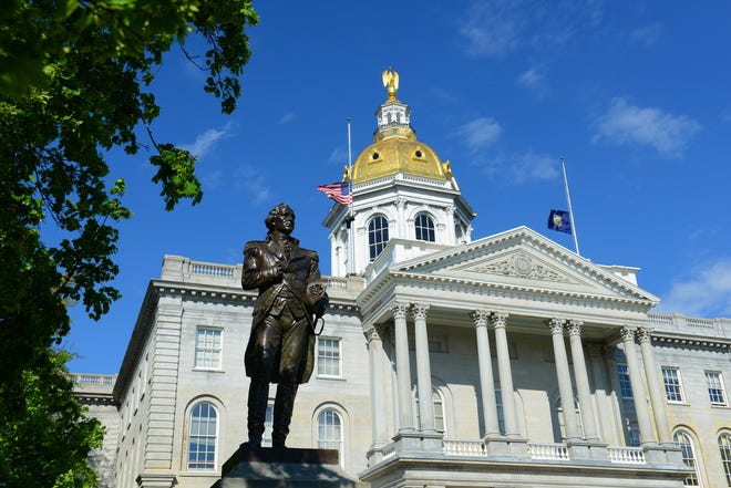 The New Hampshire Statehouse, in Concord. [Thinkstock photo]