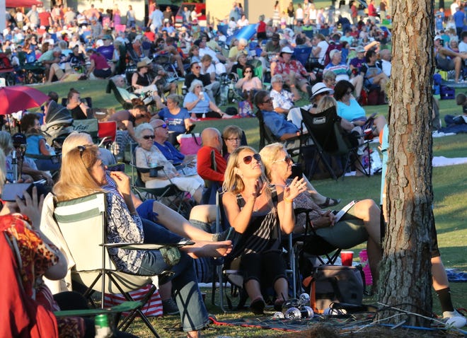 Thousands attend Symphony Under the Stars each Mother's Day. The outdoor concert and picnic is set for Sunday at Ocala Golf Club. [Bruce Ackerman/Staff photographer/File]