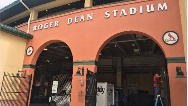 Roger Dean Stadium in Jupiter opened in 1998 at a cost of $28 million. (File Photo)