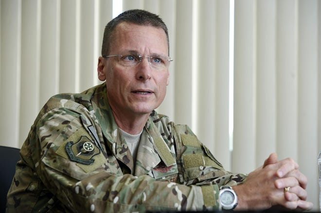 Col. Tom Palenske, commander of the 1st Special Operations Wing at Hurlburt Field, talks about his use of Facebook as a leadership tool. Palenske's management of the 1st SOW is attracting attention at the highest levels of the Air Force. [FILE PHOTO/DAILY NEWS]