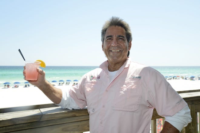 Royal Palm Grille Bar Manager Steven Tisa has been in the restaurant business for more than 30 years and said working at the Beach Bar is his way of retiring to the beach. [SAVANNAH VASQUEZ/DESTIN.COM]