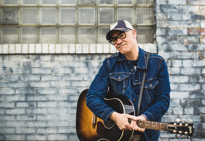"My life is so shiny now," said singer-sonwriter Marc Lee Shannon, whose new album "Walk This Road" was produced by Ryan Humbert. (Photo by Jamie Escola)