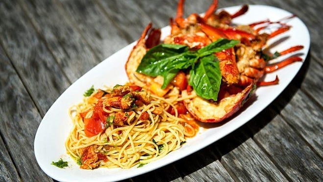 Trevini’s lobster fra diavolo is one of the special dishes available on Wednesdays.