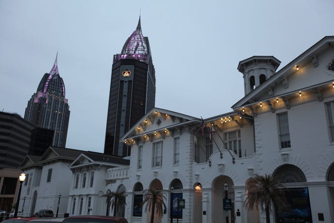 The History Museum of Mobile is housed in the old 1857 Southern Market Building, which is also the old City Hall, Mobile, Alabama. [Steve Stephens]
