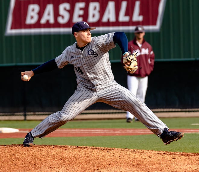 Former RHHS pitcher Brian Eichorn has become the go-to guy on the mound in Statesboro for the Georgia Southern Eagles baseball team. [A.J. Henderson - Georgia Southern Athletics/For Bryan County Now]