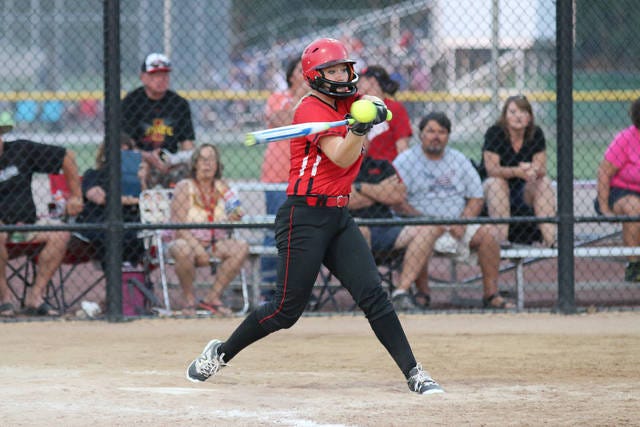 Ashley Tennant scored one of the Tigers’ eight runs during the game on June 1 of last season. FILE PHOTO/DALLAS COUNTY NEWS