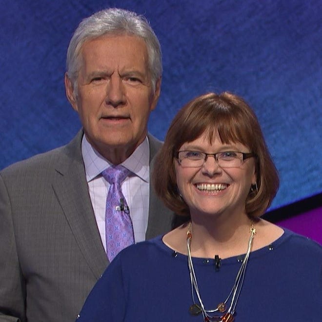 Loves Park resident and Brookside Veterinary Clinic veterinarian Maryanne Theyerl will make her debut appearance on "Jeopardy" at 3:30 p.m. on Thursday, May 31, 2018, on 13-WREX. [PHOTO PROVIDED]