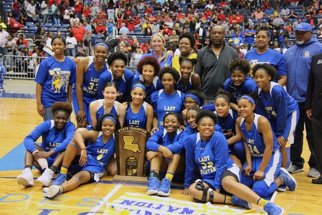 East Ascension's 5A state championship team finished the season with a 24-2 overall record. Photo by Kyle Riviere.