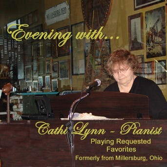 Former MIllersburg resident Cathi Lynn Aldrich will be performing as a fundraier for the Holmes County Historical Society on Saturday, June 16, at the Berlin Grande Hotel.