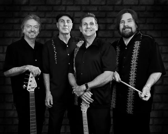 Neal Vitullo & The Vipers perform at 8 p.m. on Friday at Chan's in Woonsocket. From left, they are Steve Bigelow, Dave Howard, Neil Vitullo and Mike LaBelle.