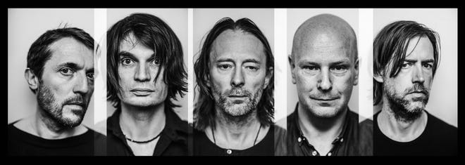 Radiohead 20 years after the release of "OK Computer." [Alex Lake/Courtesy Nasty Little Man]
