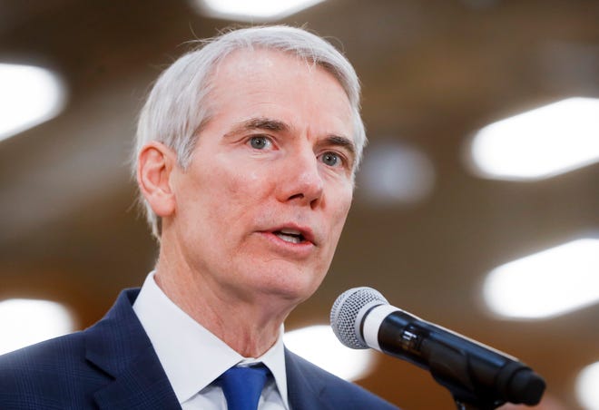 Sen. Rob Portman, R-Ohio, said the Obama administration secretly sought to give Iran brief access to the U.S. financial system by sidestepping sanctions kept in place after the 2015 nuclear deal, despite repeatedly telling Congress and the public it had no plans to do so. Senate Republicans released the report Wednesday. “The Obama Administration misled the American people and Congress because they were desperate to get a deal with Iran,” said Portman, the subcommittee’s chairman. [John Minchillo/The Associated Press]