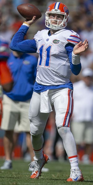 Florida quarterback Kyle Trask. [Alan Youngblood/Staff photographer/File]