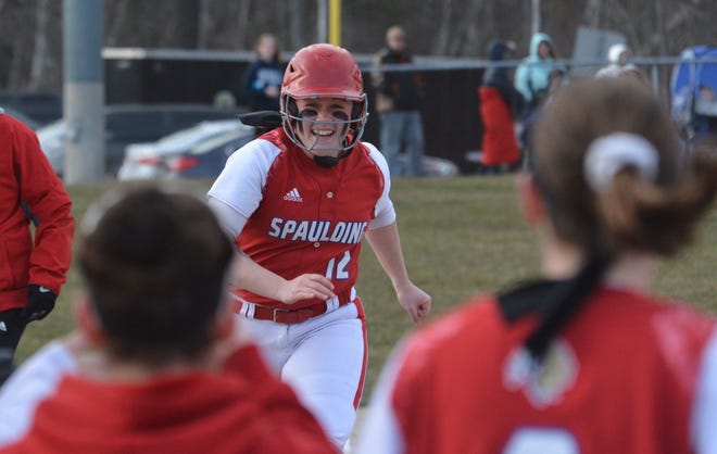 Geana Torres and her Spaulding teammates are focused on fun and finishing as they prepare to meet No. 3 Concord for the Division I title. [Mike Whaley/Fosters.com]