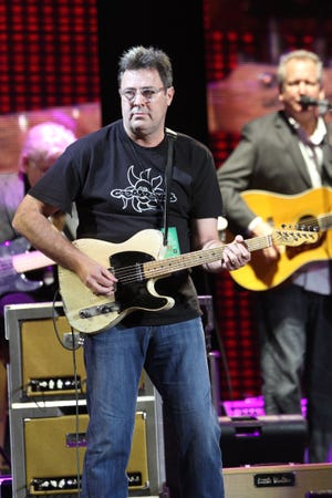 Vince Gill, who is on tour this summer as part of the Eagles, has booked a solo show for Nov. 11 at the St. Augustine Amphitheatre. [PBG/PA Photos/Abaca Press/TNS]