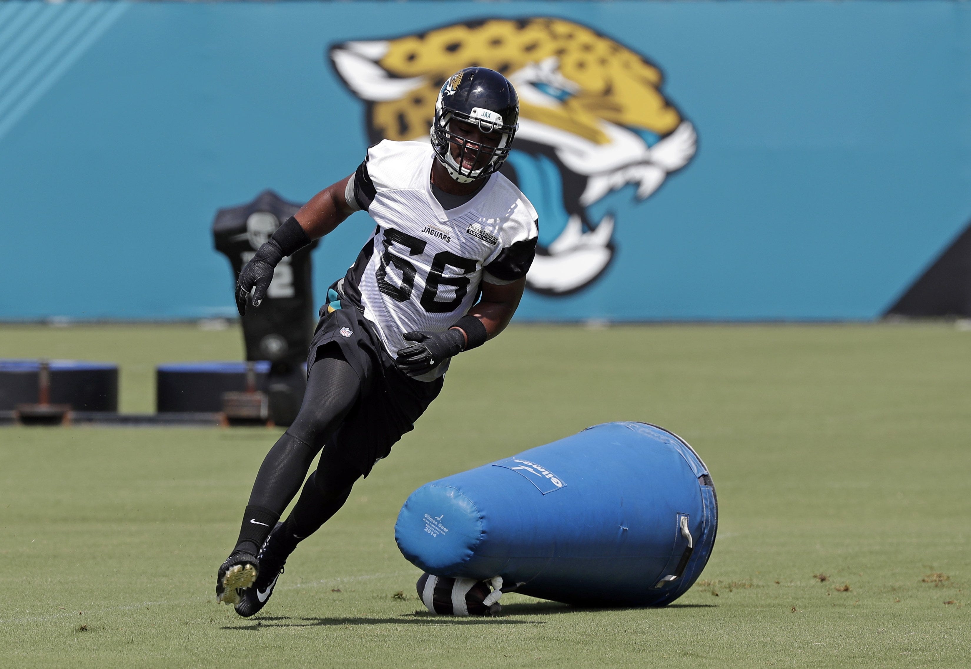 Jaguars rookie Darius Jackson playing for the memory of his younger brother