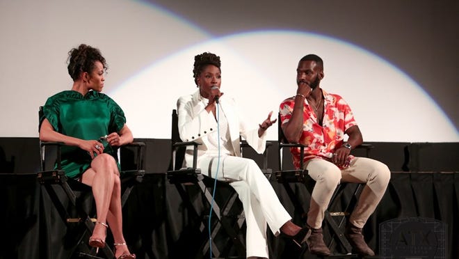 (L to r) Actors Dawn-Lyen Gardner, Rutina Wesley and Kofi Siriboe. Courtesy of ATX Television Festival.