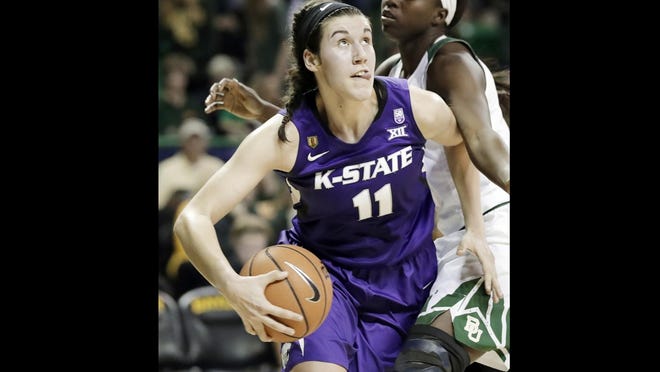 Topeka native Peyton Williams is one of Kansas State's top returning players for the 2018-19 season. Williams will be a junior for the Wildcats. [File photograph/The Associated Press]