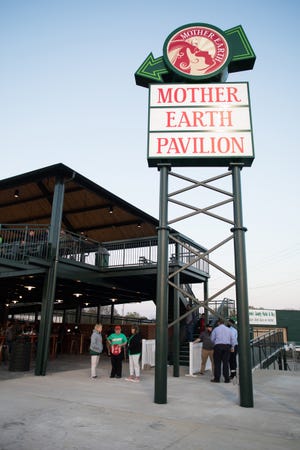 This is the debut season for the Mother Earth Pavilion at Grainger Stadium. The upstairs is available for corporate events while the downstairs will be open during all home games. [Lindsay Corrigan]