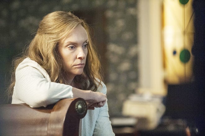This image shows Toni Collette in a scene from 'Hereditary.' [More Content Now/ Gatehouse Media]