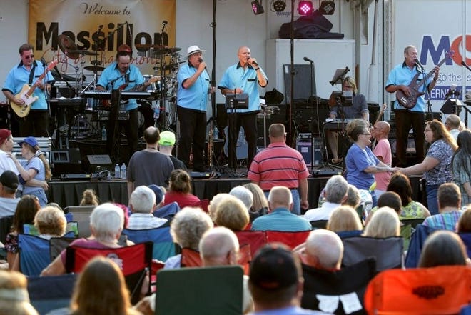 LaFlavour plays the Thursday night Summer Concert Series in downtown Massillon last year.

 (IndeOnline.com / file photo)