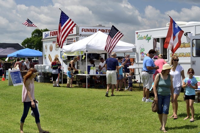 The Bridgeton Blueberry Fest returns Friday and Saturday at Vernon Blades Park in Bridgeton, with blueberries, vendors, crafts and live music by the Neuse River. [CONTRIBUTED PHOTO / ALAN WELCH]
