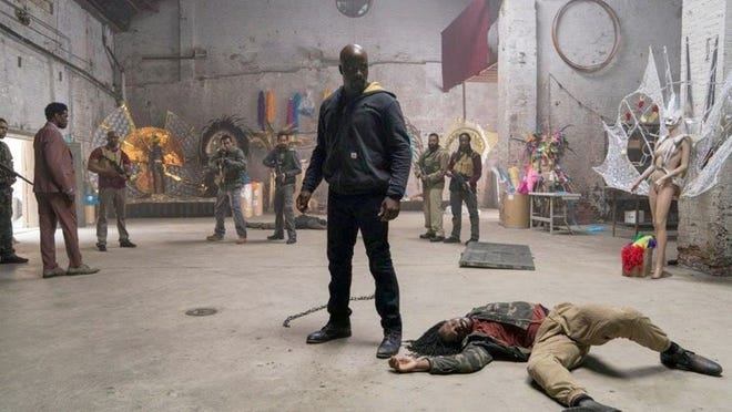 Mike Colter returns as Harlem’s bulletproof protector in season two of “Luke Cage” on Netflix. Contributed by Marvel-Netflix