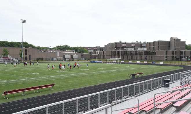 Outside organizations using Durfee High's Mac Aldrich Field, or any other Fall River School Department facility, for youth sports will need to have provided their members with concussion training. [Herald News Photo | Jack Foley]