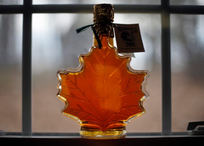 The U.S. Food and Drug Administration is reconsidering its plan to label pure maple syrup and honey as containing added sugars. Maple syrup producers had rallied against the plan, saying FDA’s upcoming requirement to update nutrition labels to tell consumers that pure maple syrup and honey contain added sugars was misleading, illogical and confusing and could hurt their industries. [Robert F. Bukaty/The Associated Press]