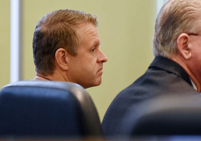 Christopher Lunny is shown earlier in court. [John Huff/Fosters.com/file]