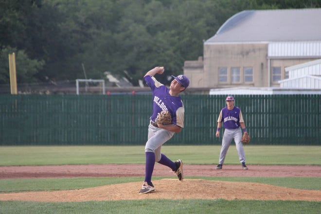 Ascension Catholic junior pitcher Tre' Medine was a first-team selection on the All-Metro 3A & Below team. Photo by Kyle Riviere.