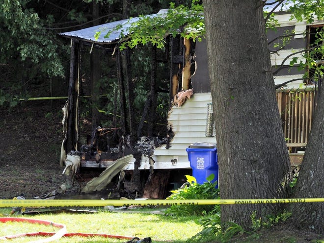 An Exeter man has been charged in connection with the fatal fire that killed Carol Felides at 66 Hayes Park in Exeter last week. [Rich Beauchesne/Seacoastonline]