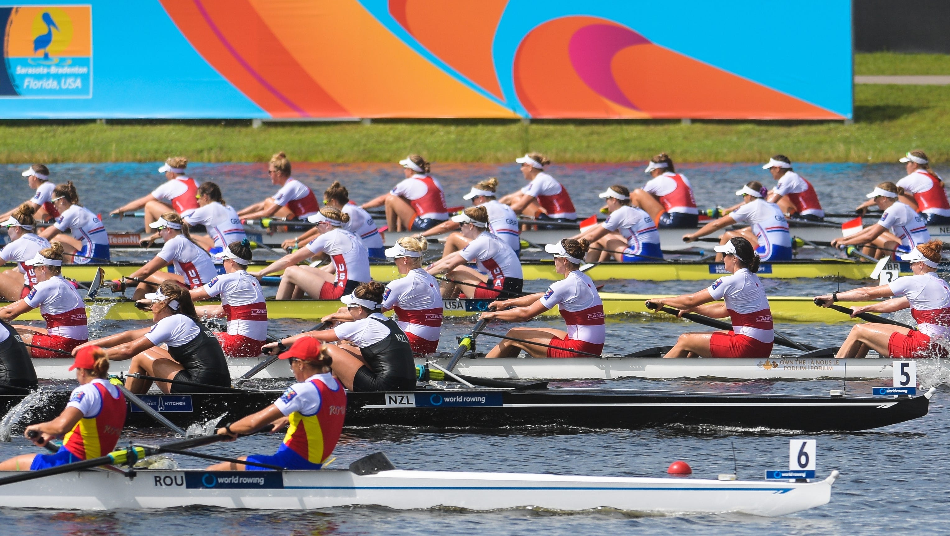 Sarasota-Bradenton wins 2019 World Rowing event