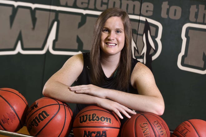 South Walton High School's Allee Coble is the Daily News Small School Girl's Basketball Player of the Year. [DEVON RAVINE/DAILY NEWS]