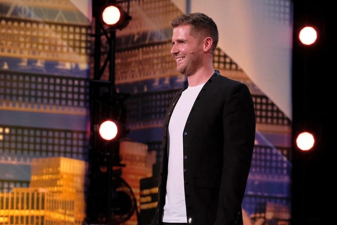 Rob Lake appears on a Season 13 episode of "America's Got Talent." Photo by Trae Patton, NBC