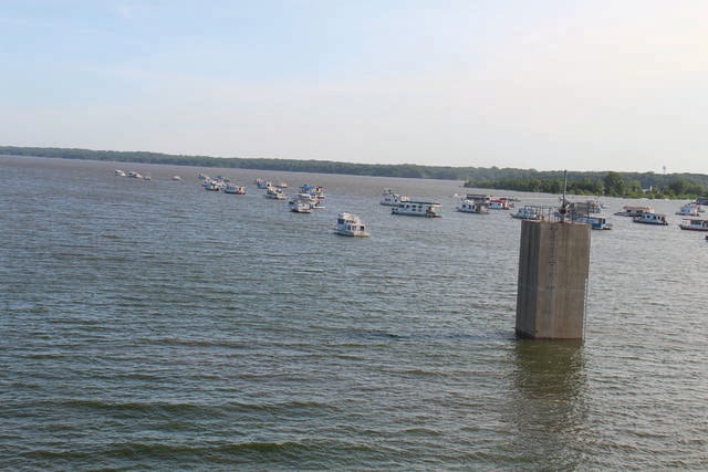Saylorville Lake’s water level continues to rise. Current projected forecast will result in additional area closures. PHOTO BY ALLISON ULLMANN/DALLAS COUNTY NEWS