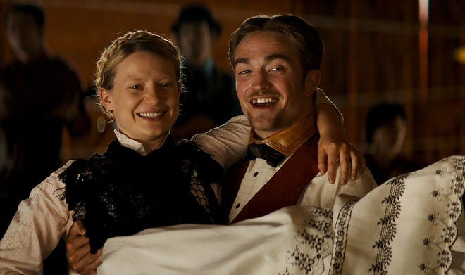 Mia Wasikowska and Robert Pattinson star in "Damsel," a contemporary, funny take on Western tropes. [Photo courtesy of Magnolia Pictures]