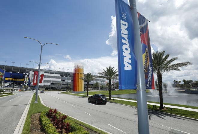 While the Coke Zero at Daytona International Speedway continues to boost tourism numbers in July, new additions like One Daytona, across the street from the Speedway, and the Hard Rock Hotel on beachside, are also helping. [News-Journal/Nigel Cook]