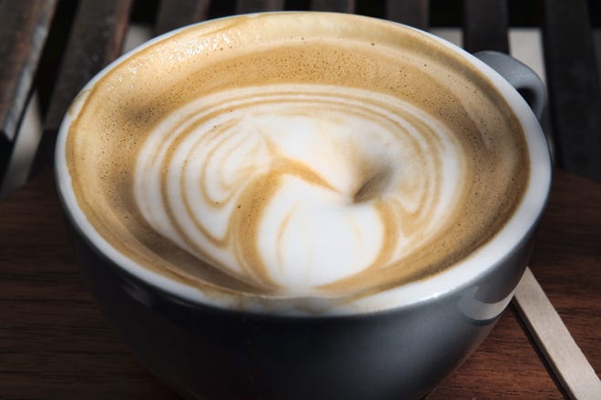 A 10-year study released on Monday shows that coffee drinkers had a lower risk of death than abstainers, including those who downed at least eight cups daily. [AP Photo/Richard Vogel]