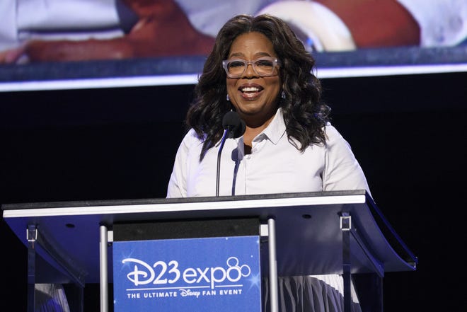 Oprah Winfrey, speaking at a Disney event, told a magazine that going through the process of running for president "would kill me."