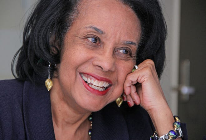 Beverly Ledbetter, the first general counsel at Brown University, is retiring in August after 40 years at the university. [The Providence Journal / Steve Szydlowski]