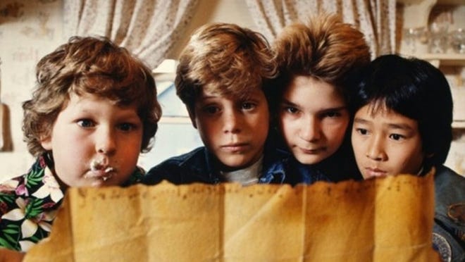 The latest Free Family Films series installment at Sky Cinemas is the beloved 1980s film “The Goonies.” Amblin Entertainment