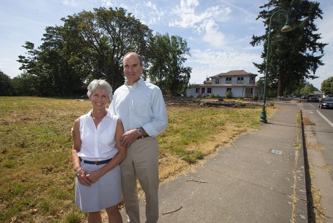 Peggy and Alan Wells originally purchased a 1.5-acre parcel in the middle of Coburg to develop a hotel, but after analyzing the market, the couple and their partners have decided to build a smaller, mixed-used structure. [Chris Pietsch/The Register-Guard] -registerguard.com