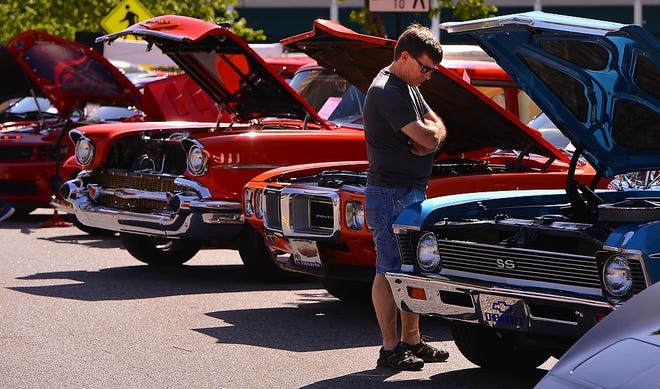 The monthly Food Truck-N-Flick Night will be from 5 to 10 p.m. Saturday at Towne Square, 510 W. Main St. in Leesburg. Car show starts at 4 p.m., awards at 7:45. [Gatehouse Media File]