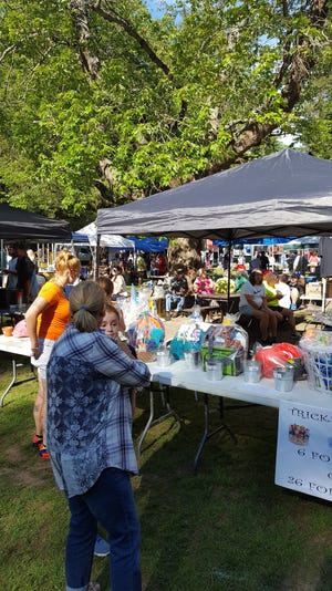 Vendors at the 2017 Tobyhanna 'Party in the Park'. [PHOTO PROVIDED]