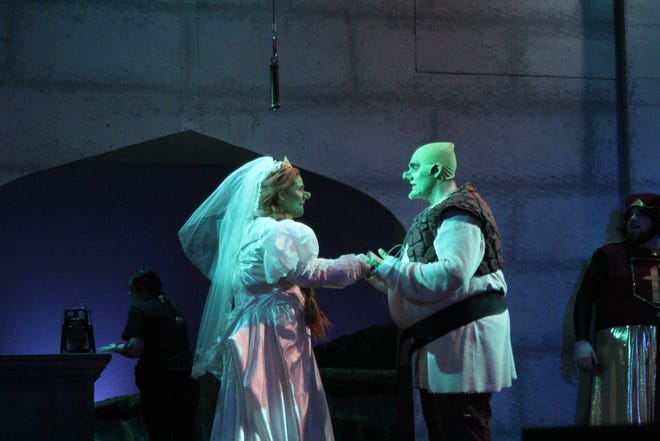 Starlight Theatre's second run of "Shrek, The Musical" finishes up this weekend at Rock Valley College. [PHOTO PROVIDED]